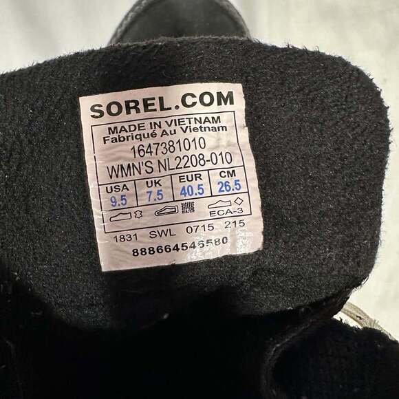 Sorel Women’s Snow Boots Size 9.5 - Picture 8 of 11